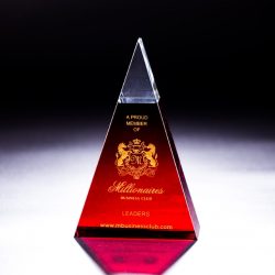 crystal pyramid award