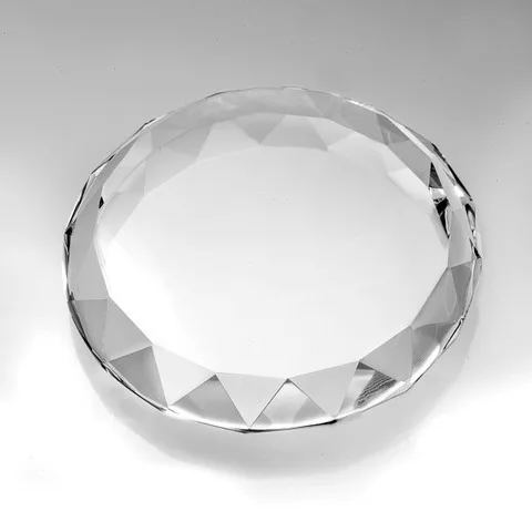 Paperweight Crystal store Faceted Executive Gift